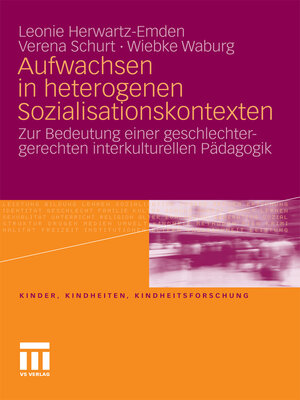 cover image of Aufwachsen in heterogenen Sozialisationskontexten